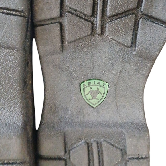 Ariat Loden Brown Leather Slip-Ons Women's Leather Comfort Shoes Size 7.5 B - Picture 9 of 11